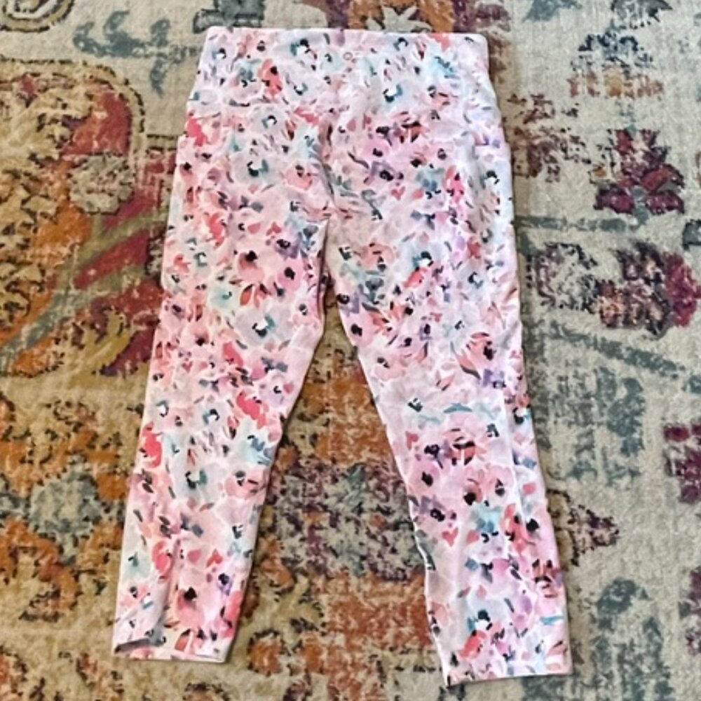 RBX Floral High Waist Leggings Size Large (L/G) - Picture 3 of 8